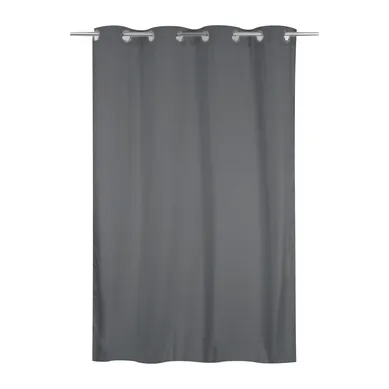 Cortina velvet s�lido 140x220 grafito