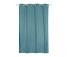 Cortina velvet sólido 140x220 turquesa