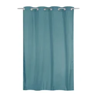Cortina velvet sólido 140x220 turquesa