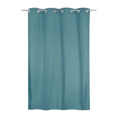 Cortina velvet sólido 140x220 turquesa