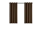 Cortina b/out text 140x150 chocolate