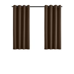 Cortina b/out text 140x150 chocolate