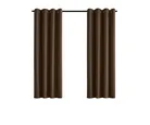 Cortina b/out text 140x180 chocolate