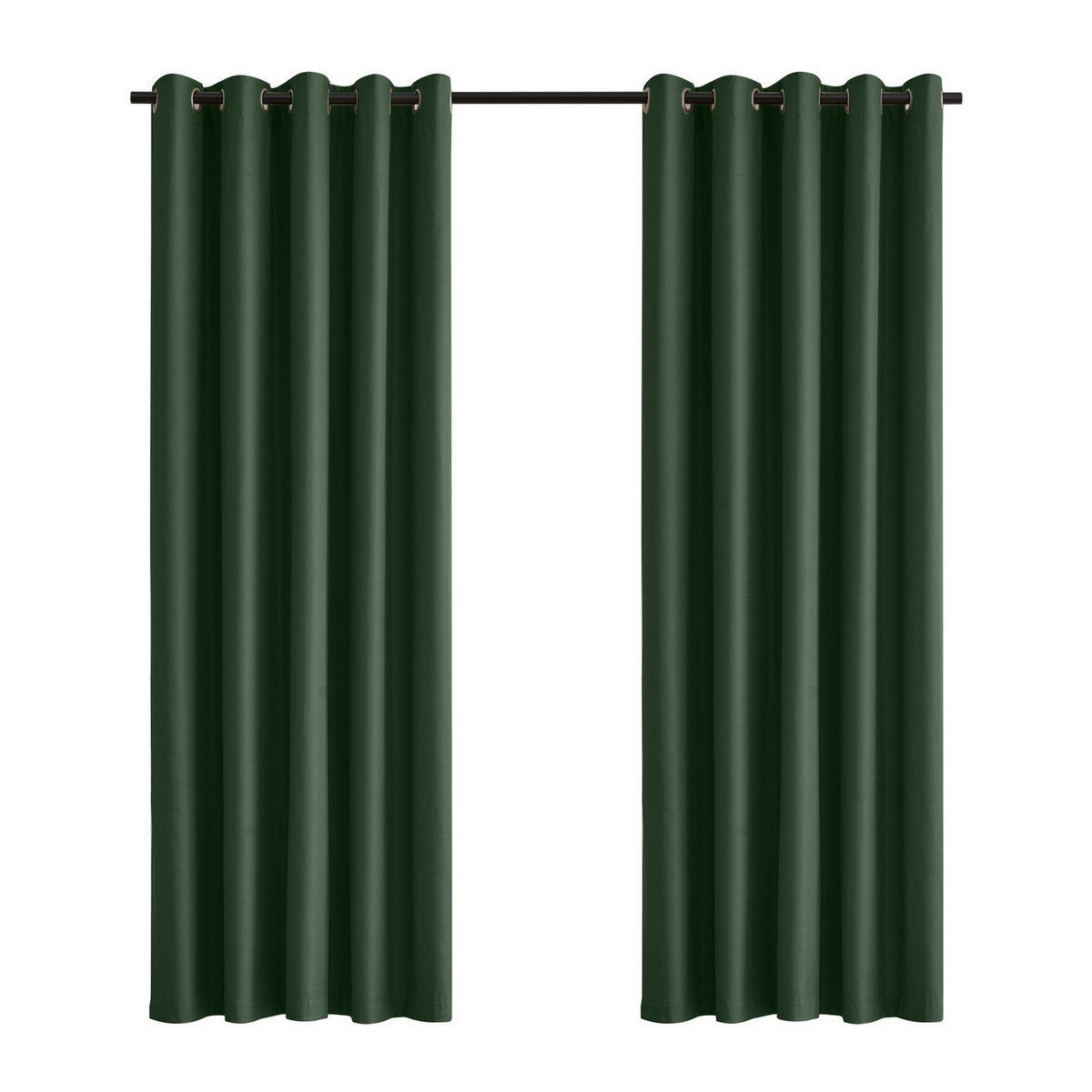 Cortina b/out text 140x250 verde, marca Just Home Collection - Foto Principal