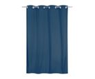 Cortina velvet sólido 140x220 azul