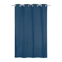 Cortina velvet sólido 140x220 azul