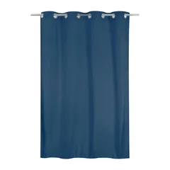 Cortina velvet sólido 140x220 azul