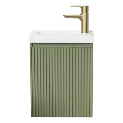 Mueble de Baño con Lavamanos 40Cm Moscu Verde