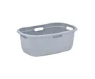Cesta rectangular gris 60 l