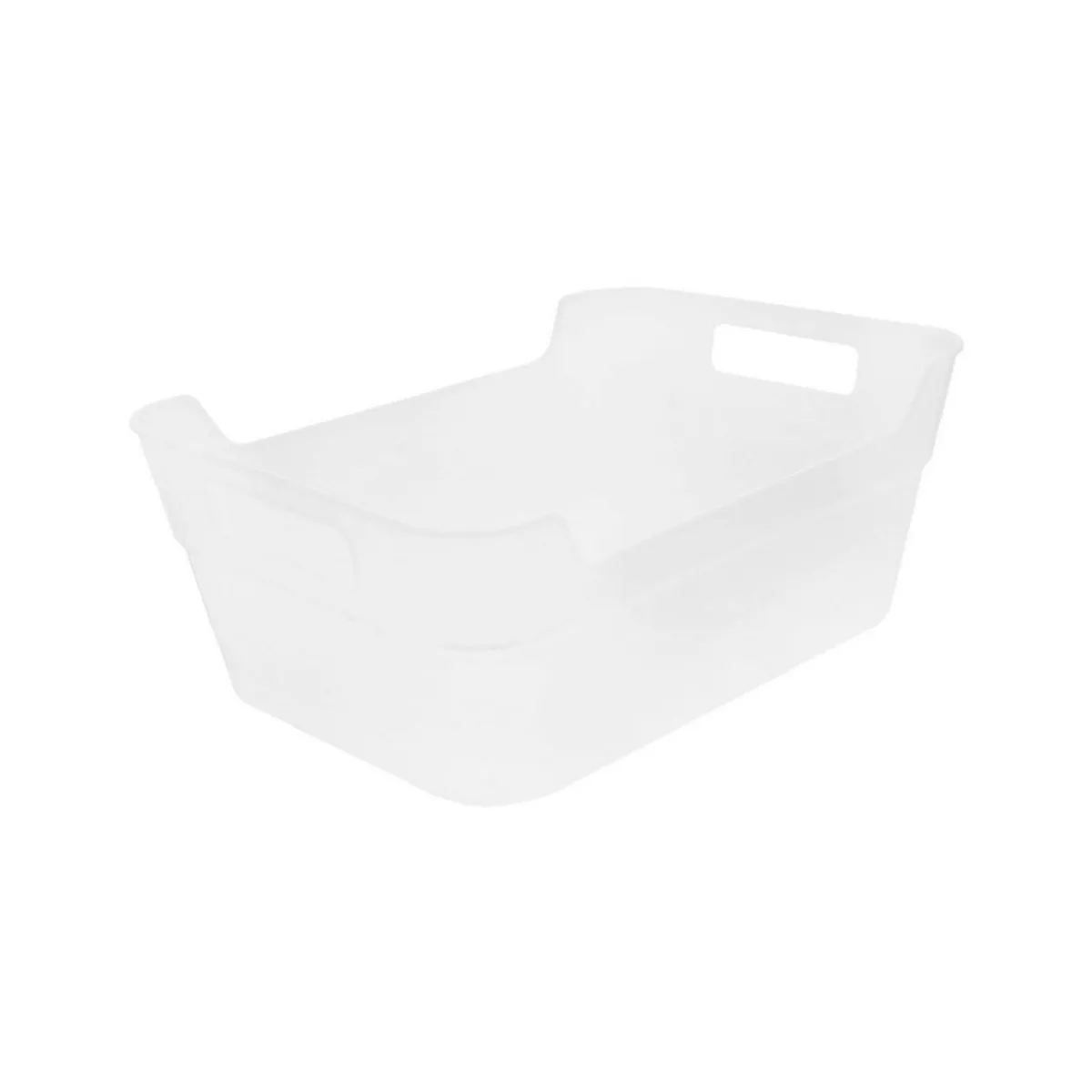 Italhome - Cesta blanca multiusos grande 4.5 l