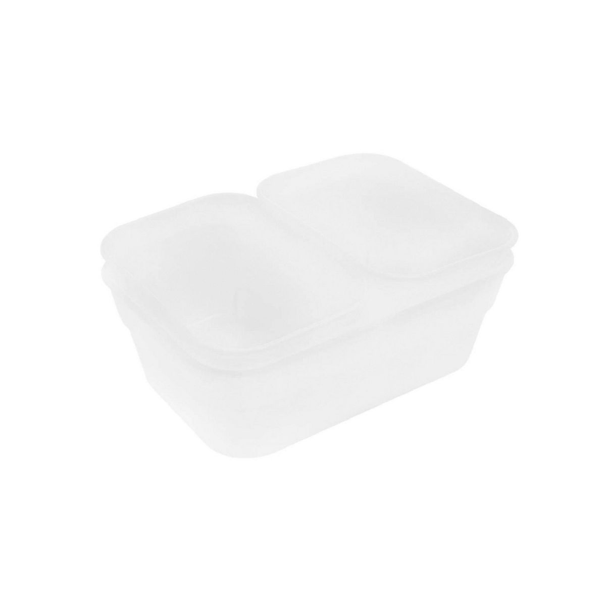 Italhome - Set de 3 cestas blancas multiusos