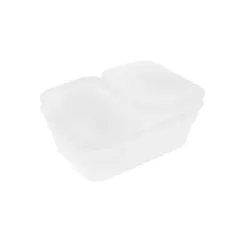 Set de 3 cestas blancas multiusos