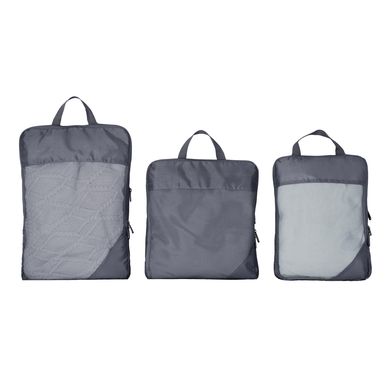 ORG DE VIAJE 3PCS PDQ COL GRIS