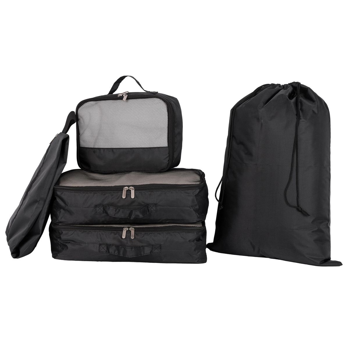 Organización de Viaje de 5 Piezas, marca Just Home Collection - Foto Principal