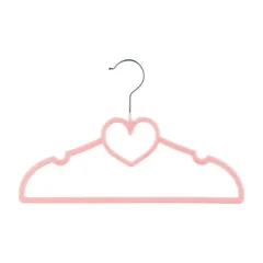 Set Ganchos Infantil Rosas con Corazón 10 Piezas