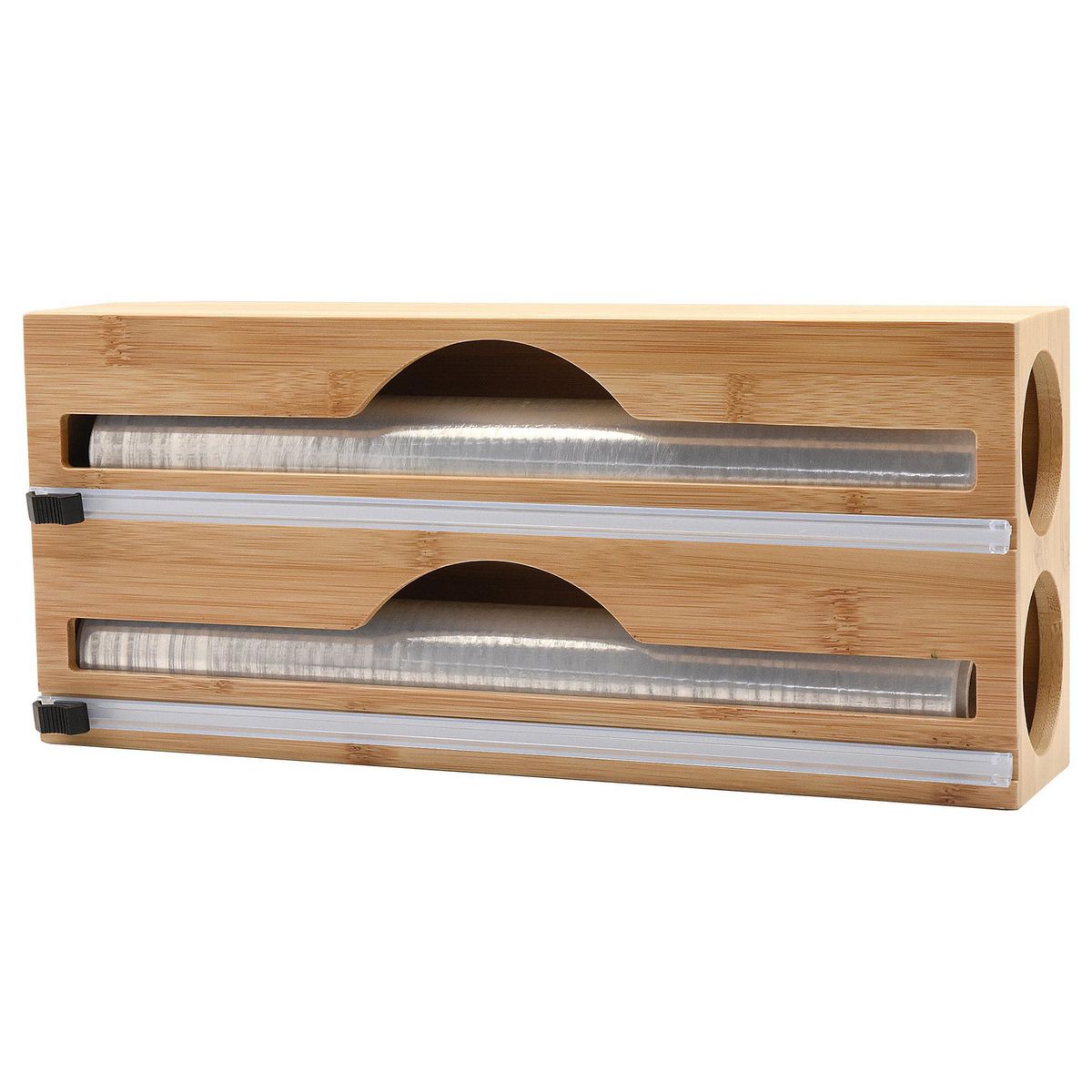 Just Home Collection - Caja Papel/ Aluminio con cuchilla