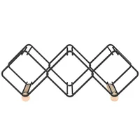 Porta 5 Botellas de Vidrio