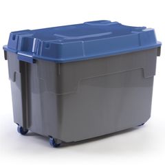 Caja con Tapa y Ruedas 112 Litros