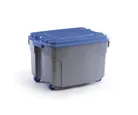 Caja con Tapa y Ruedas 56 L
