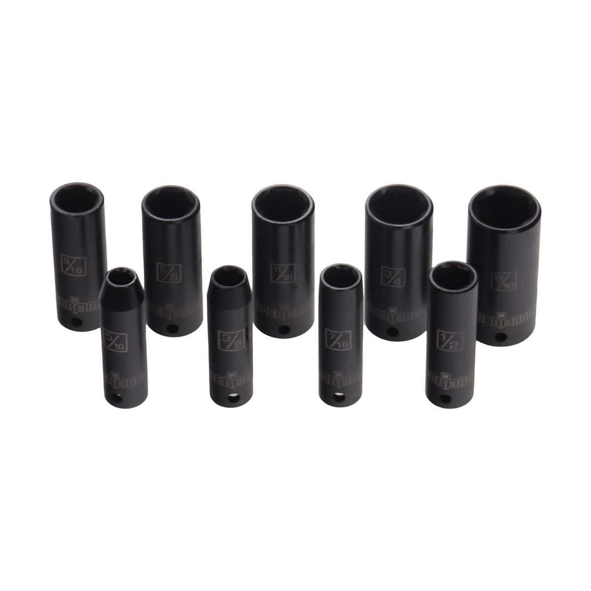 Set de Dados de Impacto 3/8" SAE 9 Piezas Ubermann, marca Ubermann - Foto Principal