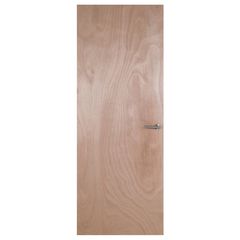 Puerta tambor MDF Desnuda de 90 x 213 cm Natural