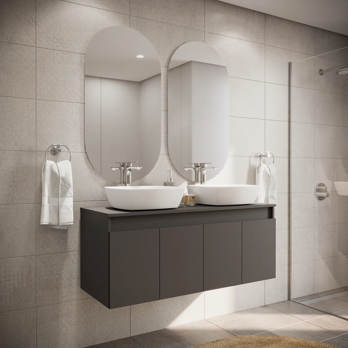 Maderkit - Lavamanos King 45Cm Plomo