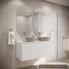 Muebles de Baño King 120Cm Blanco