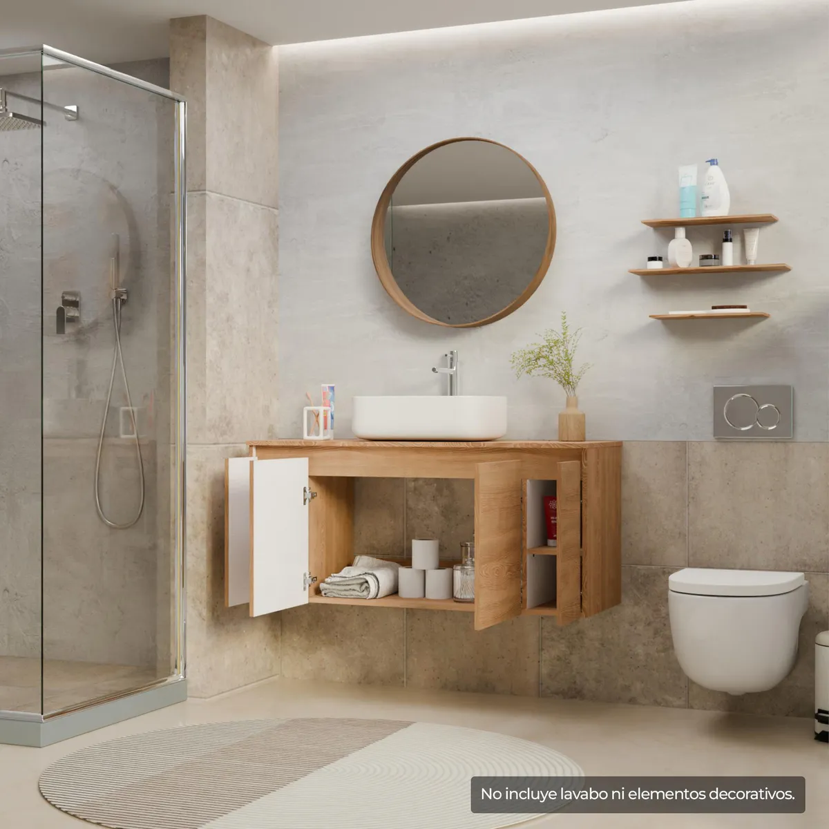 Mueble de Baño Dustry Guali 120Cm, marca Maderkit - Foto 2