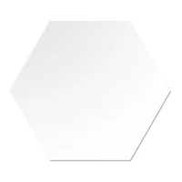 Set de 3 Espejos Decorativos Hexagonales sin Marco de 15 cm