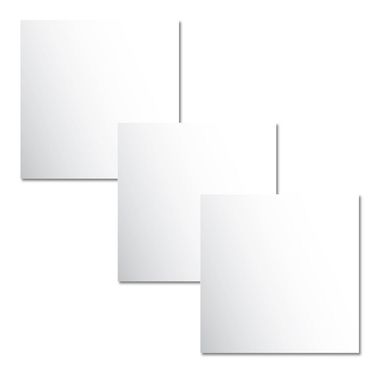 Set de 3 Espejos Decorativos Redondos sin Marco de 15 cm
