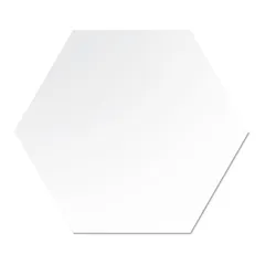 Set de 3 Espejos Decorativos Hexagonales sin Marco de 24 cm