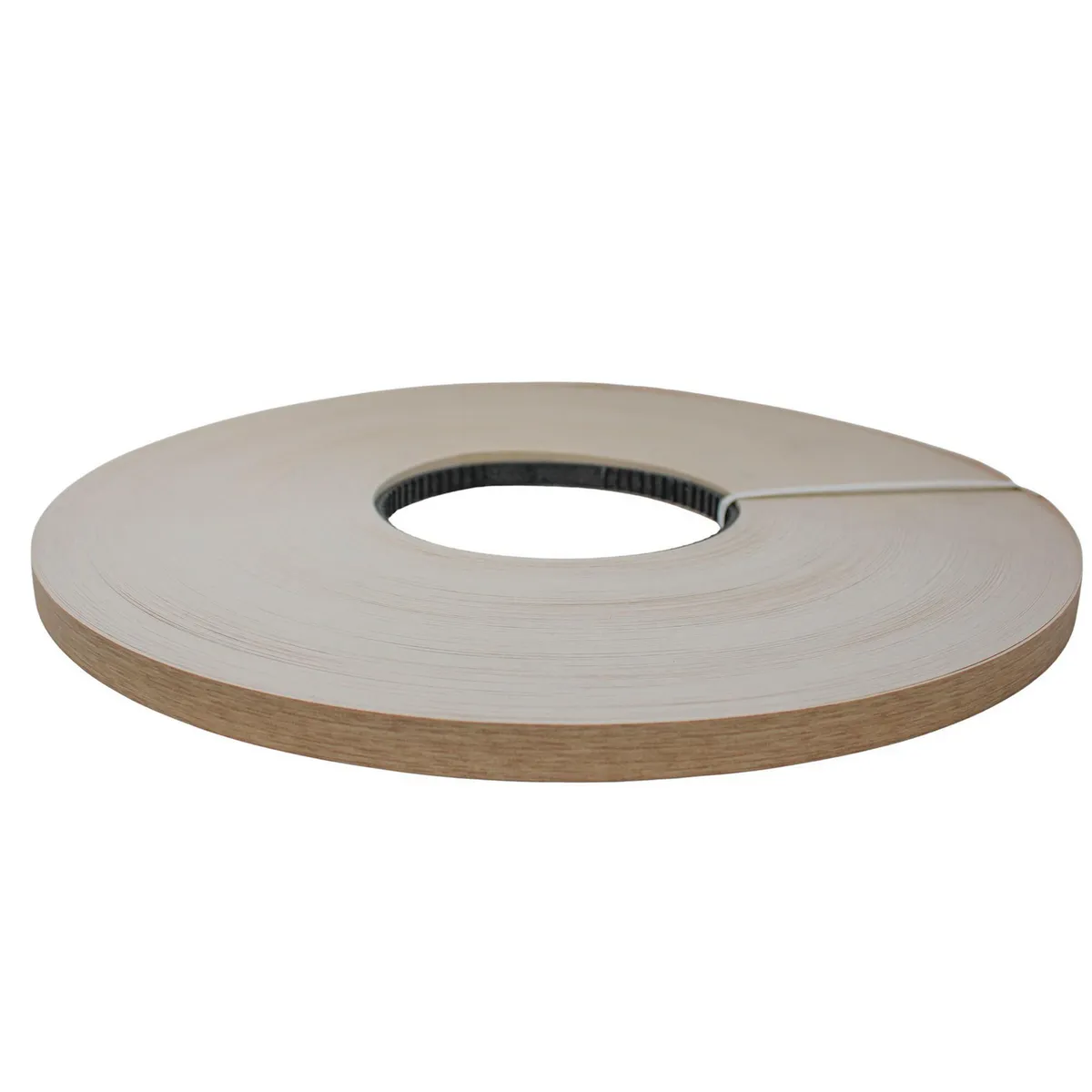 Cubrecanto de melamina Nougat 15m de 16 mm, marca Holztek - Foto Principal
