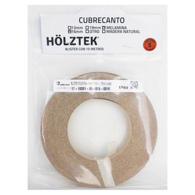 Cubrecanto de melamina Ambar 15m de 16 mm