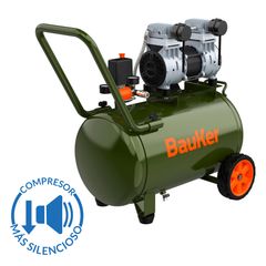Compresor Silencioso 50L, Bauker