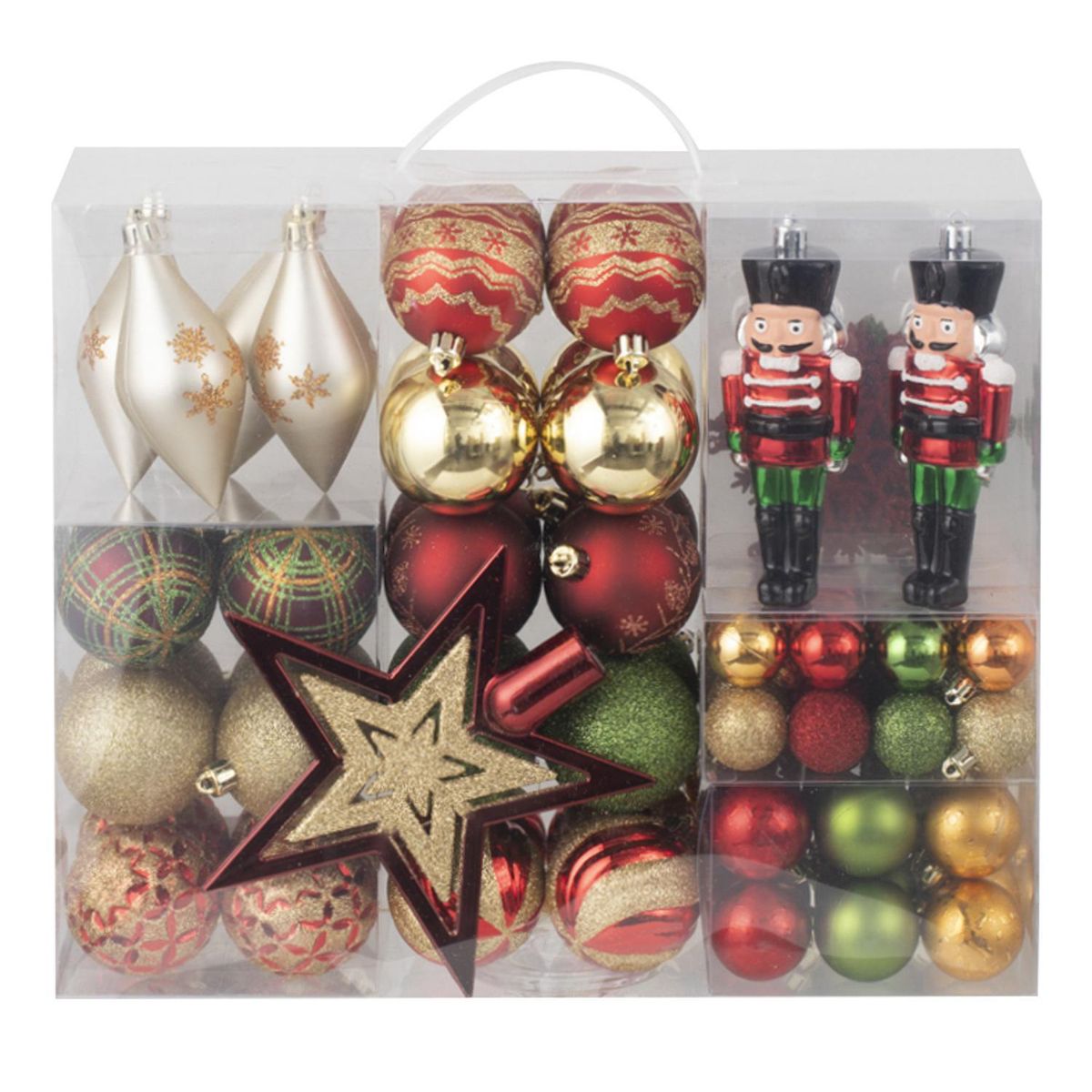 Dear Santa - Set 97 Piezas Adornos para Árbol de Navidad