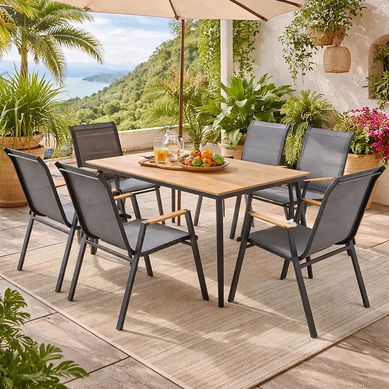 Juego de Comedor para Exterior Berl�n 6 Personas