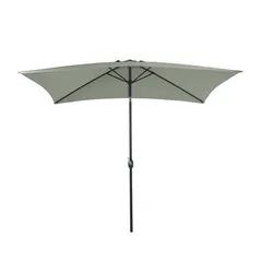 Sombrilla Central Gris 2x3 M