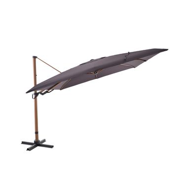 Sombrilla Lateral Aluminio 3x3 M Negro