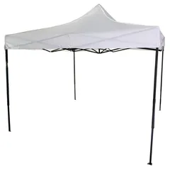 Toldo Plegable Blanco 3x3 M