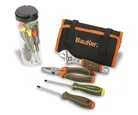 Kit de Herramientas con Estuche Organizador, 45 Pzas Bauker