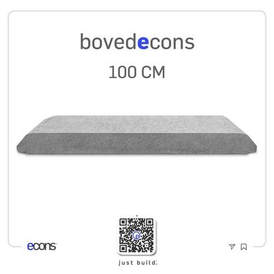 Bloque de concreto Boved Econs 100 de 40 x 20 cm