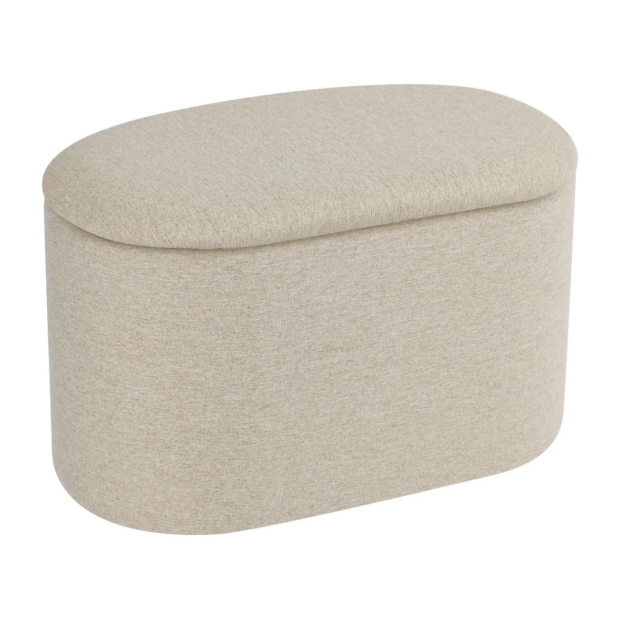 Just Home Collection - Puff con Storage Hyooka Beige