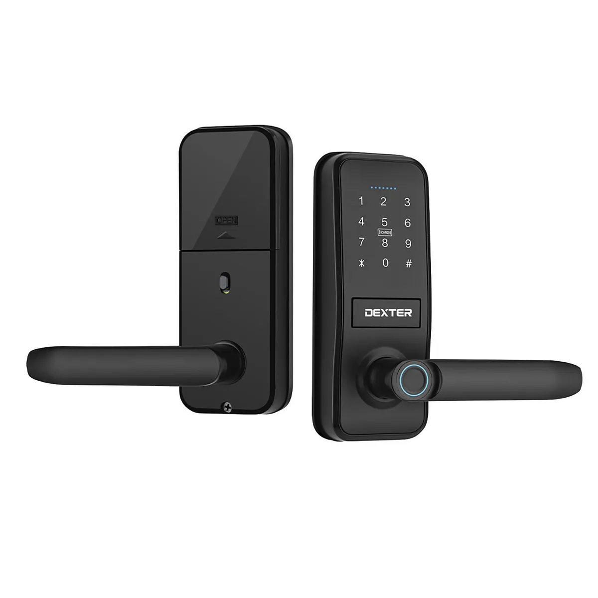 Dexter - Cerradura Dexter Smart Manija Tubular P130, Negro