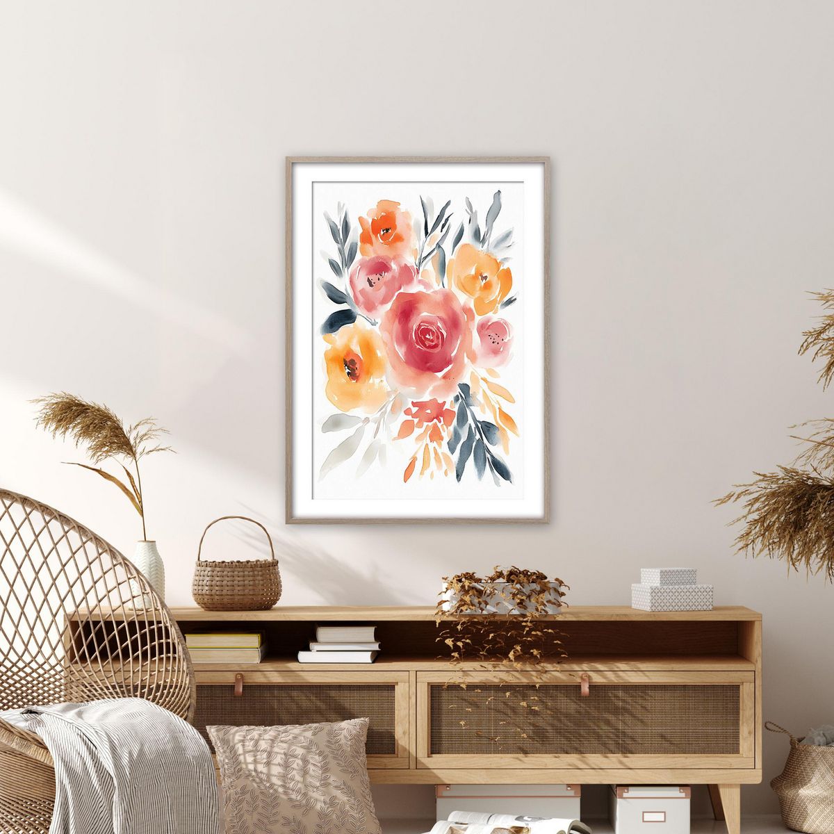 Poster Flor 60x90cm, marca Just Home Collection - Foto 2