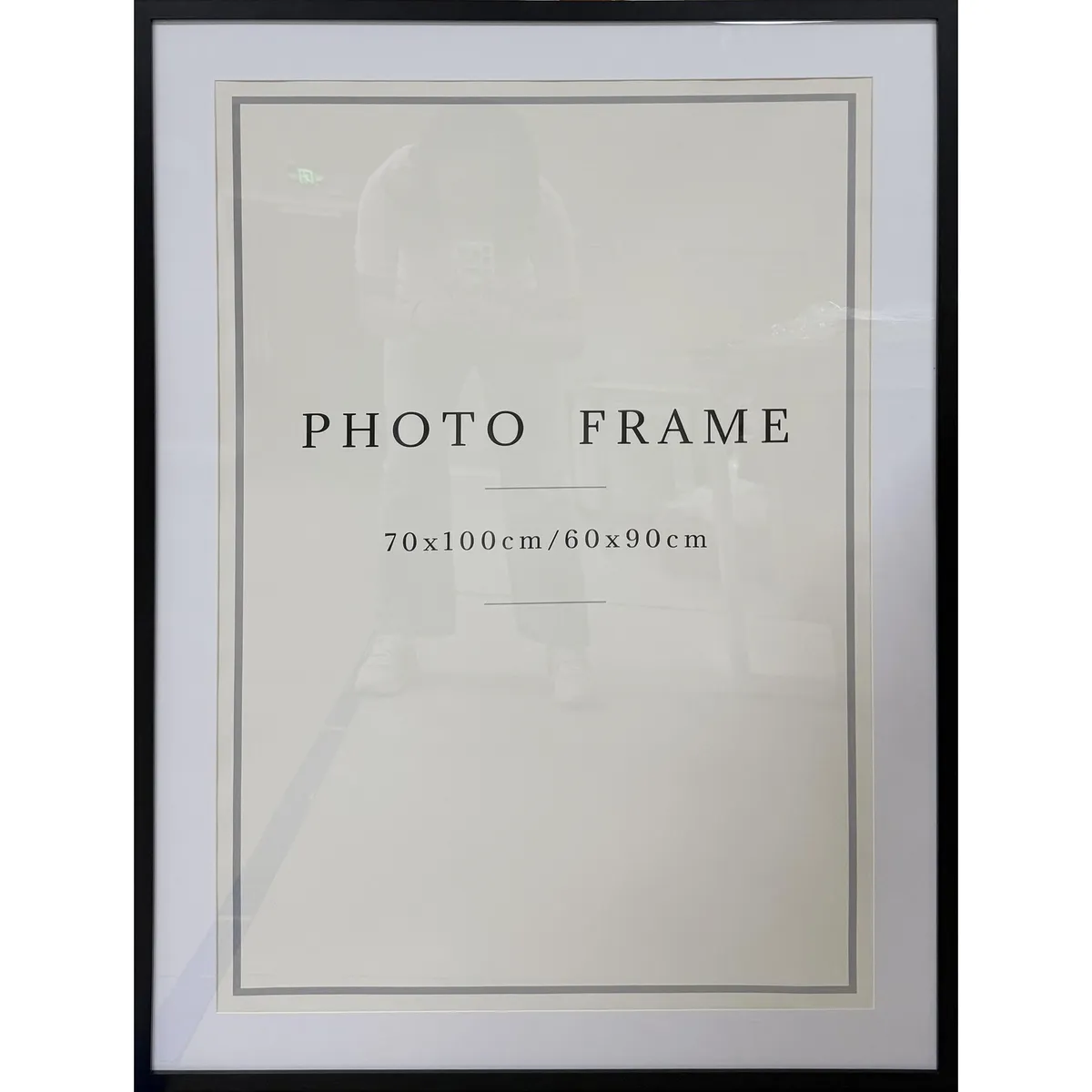 Just Home Collection - Marco de Poster Negro 70x100cm