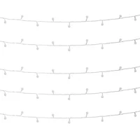 Juego de Luces Perlas con Parlante Navidad 160 Luces 16mm