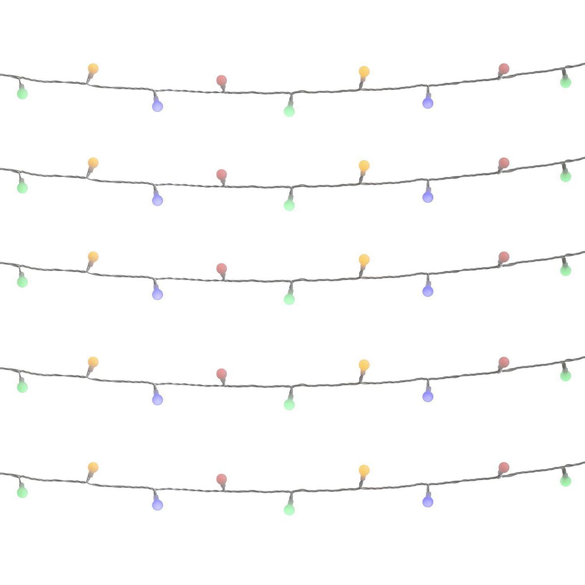 Dear Santa - Juego de Luces Perlas con Parlante Navidad 160 Luces 16mm