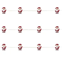 Decoracion Santa Navideño 20 Luces