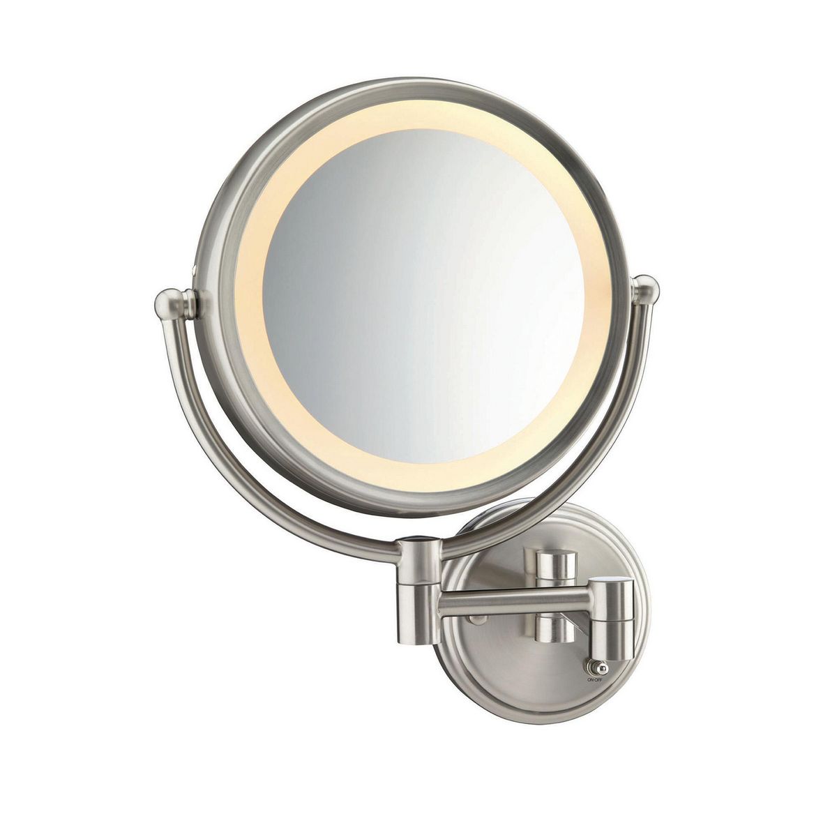 Conair - Espejo de Pared Doble Vista con Iluminación LED