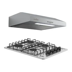 Parrilla Con Campana Mabe 60 cm Inox PM60CMP60SX0